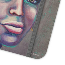 Load image into Gallery viewer, F/leather, elastic fastening, durable inner shell, stand feature, clear open ports, stitched pockets. 17 models, many designs
