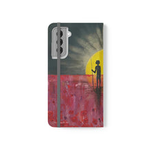 Load image into Gallery viewer, F/leather, elastic fastening, durable inner shell, stand feature, clear open ports, stitched pockets. 17 models, many designs
