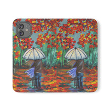 Load image into Gallery viewer, Autumn Rain - PHONE CASE WALLET for Samsung &amp; iPhones - Designed from original artwork
