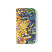 Load image into Gallery viewer, F/leather, elastic fastening, durable inner shell, stand feature, clear open ports, stitched pockets. 17 models, many designs
