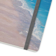 Load image into Gallery viewer, F/leather, elastic fastening, durable inner shell, stand feature, clear open ports, stitched pockets. 17 models, many designs
