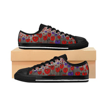 Load image into Gallery viewer, Benedictus (Poppies Only) - WOMEN&#39;S CASUAL SNEAKERS - Designed from original Anzac Day artwork

