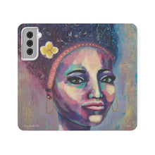 Load image into Gallery viewer, F/leather, elastic fastening, durable inner shell, stand feature, clear open ports, stitched pockets. 17 models, many designs
