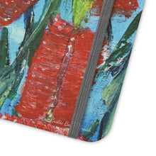 Load image into Gallery viewer, F/leather, elastic fastening, durable inner shell, stand feature, clear open ports, stitched pockets. 17 models, many designs
