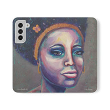 Load image into Gallery viewer, F/leather, elastic fastening, durable inner shell, stand feature, clear open ports, stitched pockets. 17 models, many designs
