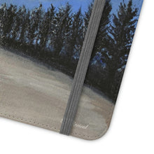 Load image into Gallery viewer, F/leather, elastic fastening, durable inner shell, stand feature, clear open ports, stitched pockets. 17 models, many designs
