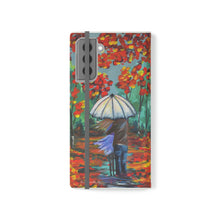 Load image into Gallery viewer, Autumn Rain - PHONE CASE WALLET for Samsung &amp; iPhones - Designed from original artwork
