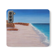 Load image into Gallery viewer, F/leather, elastic fastening, durable inner shell, stand feature, clear open ports, stitched pockets. 17 models, many designs
