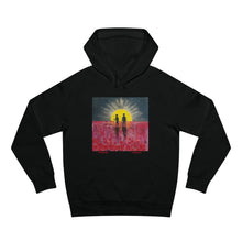 Load image into Gallery viewer, Freedom Called - UNISEX HOODIE - Designed from Original ANZAC Day artwork (Image on front)
