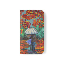 Load image into Gallery viewer, Autumn Rain - PHONE CASE WALLET for Samsung &amp; iPhones - Designed from original artwork
