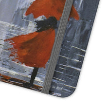 Load image into Gallery viewer, The Lady in Red - PHONE CASE WALLET for Samsung &amp; iPhones - Designed from original artwork
