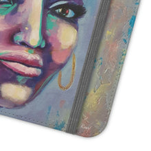 Load image into Gallery viewer, F/leather, elastic fastening, durable inner shell, stand feature, clear open ports, stitched pockets. 17 models, many designs
