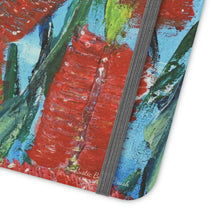 Load image into Gallery viewer, F/leather, elastic fastening, durable inner shell, stand feature, clear open ports, stitched pockets. 17 models, many designs
