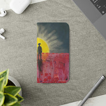 Load image into Gallery viewer, F/leather, elastic fastening, durable inner shell, stand feature, clear open ports, stitched pockets. 17 models, many designs
