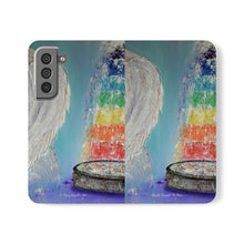 Load image into Gallery viewer, F/leather, elastic fastening, durable inner shell, stand feature, clear open ports, stitched pockets. 17 models, many designs
