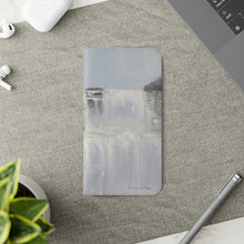 Load image into Gallery viewer, F/leather, elastic fastening, durable inner shell, stand feature, clear open ports, stitched pockets. 17 models, many designs
