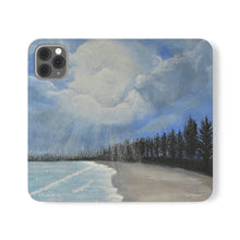 Load image into Gallery viewer, F/leather, elastic fastening, durable inner shell, stand feature, clear open ports, stitched pockets. 17 models, many designs
