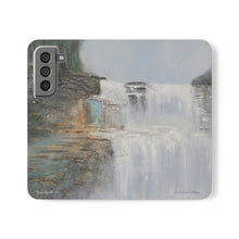 Load image into Gallery viewer, F/leather, elastic fastening, durable inner shell, stand feature, clear open ports, stitched pockets. 17 models, many designs
