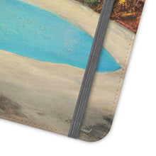 Load image into Gallery viewer, F/leather, elastic fastening, durable inner shell, stand feature, clear open ports, stitched pockets. 17 models, many designs
