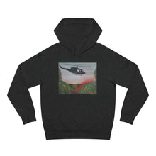 Load image into Gallery viewer, Hoodie 80/20 cotton/polyester anti-pill fleece, has a kangaroo pocket, sleeve cuff ribbing &amp; is preshrunk by Kerry Sandhu Art
