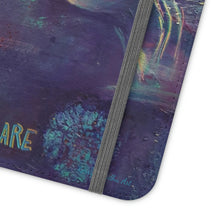 Load image into Gallery viewer, F/leather, elastic fastening, durable inner shell, stand feature, clear open ports, stitched pockets. 17 models, many designs
