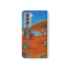 Load image into Gallery viewer, F/leather, elastic fastening, durable inner shell, stand feature, clear open ports, stitched pockets. 17 models, many designs
