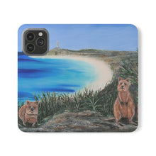 Load image into Gallery viewer, F/leather, elastic fastening, durable inner shell, stand feature, clear open ports, stitched pockets. 17 models, many designs
