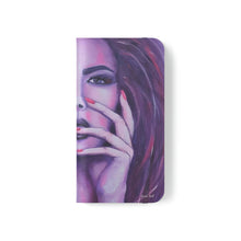 Load image into Gallery viewer, F/leather, elastic fastening, durable inner shell, stand feature, clear open ports, stitched pockets. 17 models, many designs

