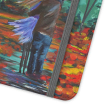 Load image into Gallery viewer, Autumn Rain - PHONE CASE WALLET for Samsung &amp; iPhones - Designed from original artwork
