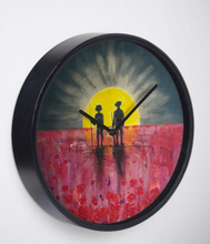 Load image into Gallery viewer, Freedom Called - CLOCK - Designed from original ANZAC Day artwork
