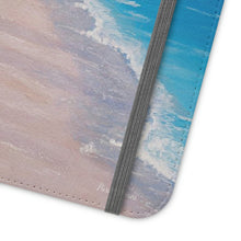 Load image into Gallery viewer, F/leather, elastic fastening, durable inner shell, stand feature, clear open ports, stitched pockets. 17 models, many designs
