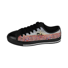 Load image into Gallery viewer, Extremely comfortable canvas sneakers with a high quality print are made to last and to impress by Kerry Sandhu Art
