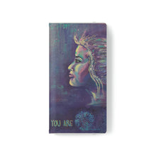Load image into Gallery viewer, F/leather, elastic fastening, durable inner shell, stand feature, clear open ports, stitched pockets. 17 models, many designs
