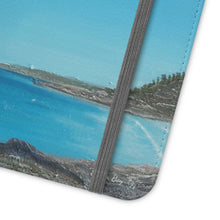 Load image into Gallery viewer, F/leather, elastic fastening, durable inner shell, stand feature, clear open ports, stitched pockets. 17 models, many designs
