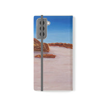 Load image into Gallery viewer, F/leather, elastic fastening, durable inner shell, stand feature, clear open ports, stitched pockets. 17 models, many designs
