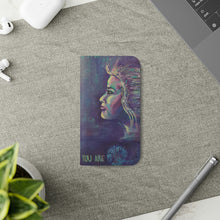 Load image into Gallery viewer, F/leather, elastic fastening, durable inner shell, stand feature, clear open ports, stitched pockets. 17 models, many designs
