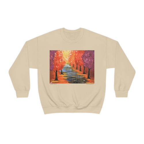 Sweatshirt 50/50 Cotton/Polyester, Medium-heavy fabric, Loose fit, true to size, Original art designs by Kerry Sandhu Art