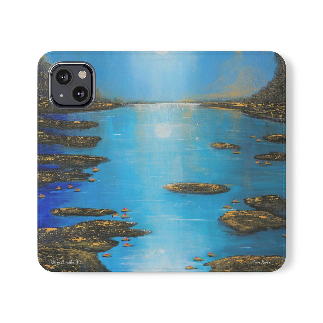 Moon River - PHONE CASE WALLET for Samsung & iPhones - Designed from original artwork
