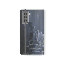 Load image into Gallery viewer, F/leather, elastic fastening, durable inner shell, stand feature, clear open ports, stitched pockets. 17 models, many designs
