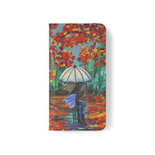 Load image into Gallery viewer, Autumn Rain - PHONE CASE WALLET for Samsung &amp; iPhones - Designed from original artwork
