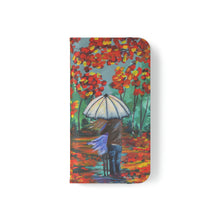 Load image into Gallery viewer, Autumn Rain - PHONE CASE WALLET for Samsung &amp; iPhones - Designed from original artwork
