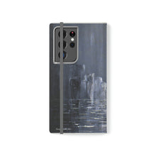 Load image into Gallery viewer, F/leather, elastic fastening, durable inner shell, stand feature, clear open ports, stitched pockets. 17 models, many designs
