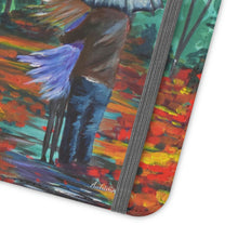 Load image into Gallery viewer, Autumn Rain - PHONE CASE WALLET for Samsung &amp; iPhones - Designed from original artwork

