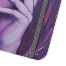 Load image into Gallery viewer, F/leather, elastic fastening, durable inner shell, stand feature, clear open ports, stitched pockets. 17 models, many designs
