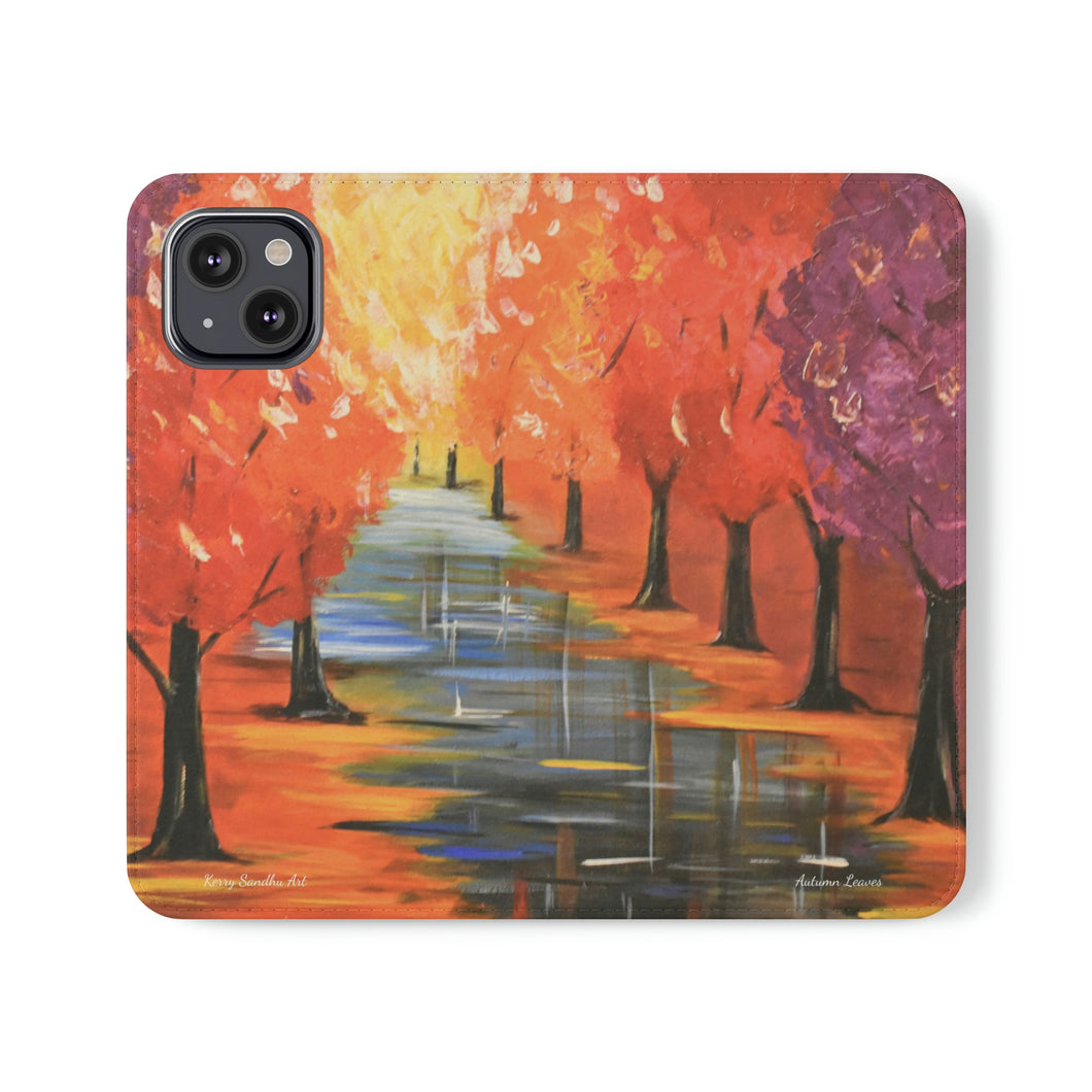 Autumn Leaves - PHONE CASE WALLET for Samsung & iPhones - Designed from original artwork
