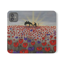 Load image into Gallery viewer, Benedictus - PHONE CASE WALLET for Samsung &amp; iPhones - Designed from original ANZAC Day artwork
