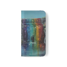 Load image into Gallery viewer, F/leather, elastic fastening, durable inner shell, stand feature, clear open ports, stitched pockets. 17 models, many designs
