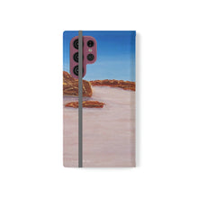 Load image into Gallery viewer, F/leather, elastic fastening, durable inner shell, stand feature, clear open ports, stitched pockets. 17 models, many designs
