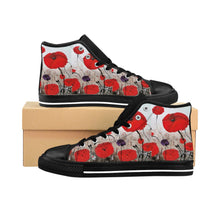 Load image into Gallery viewer, For The Fallen - WOMEN&#39;S HIGH-TOP SNEAKERS - Designed from original ANZAC Day artwork
