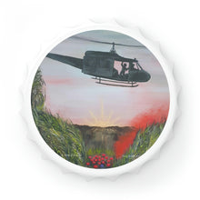 Load image into Gallery viewer, The Battle of Long Tan - MAGNETIC BOTTLE OPENER - Designed from original Anzac day artwork
